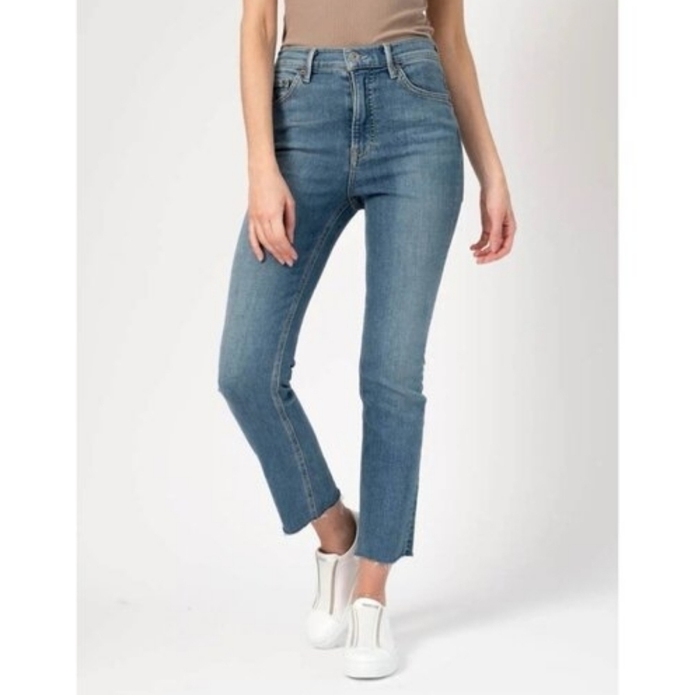 $218 GRLFRND Reed Jeans Come Over Wash 27